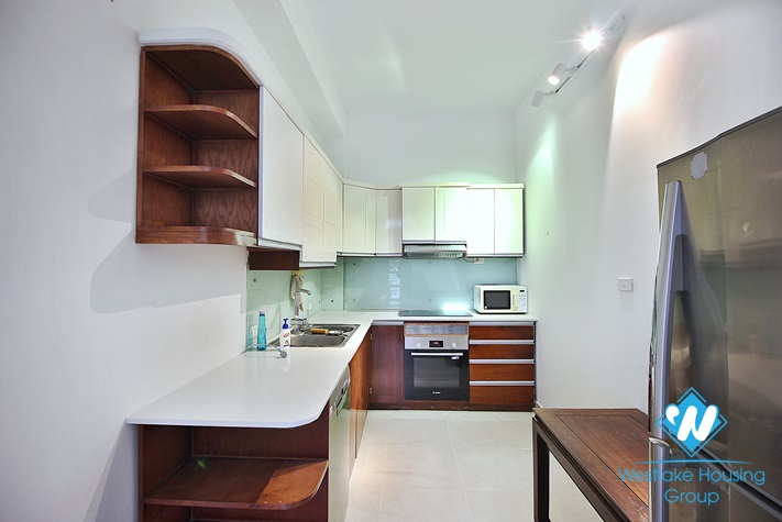 Charming apartment with big balcony for rent in Tay Ho, Ha Noi